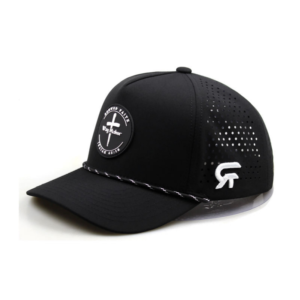 Laser Cut Hole Performance Waterproof Sport 5 Panel Baseball Golf Cap