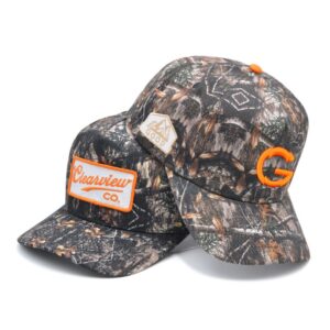 Camouflage Sports Two Tone Camo Camouflage 5 Panel BaseballCap
