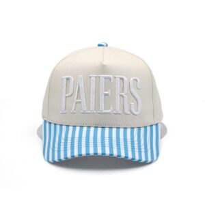 Hard Case Carrier Soft-Top Pinstripe Baseball Cap