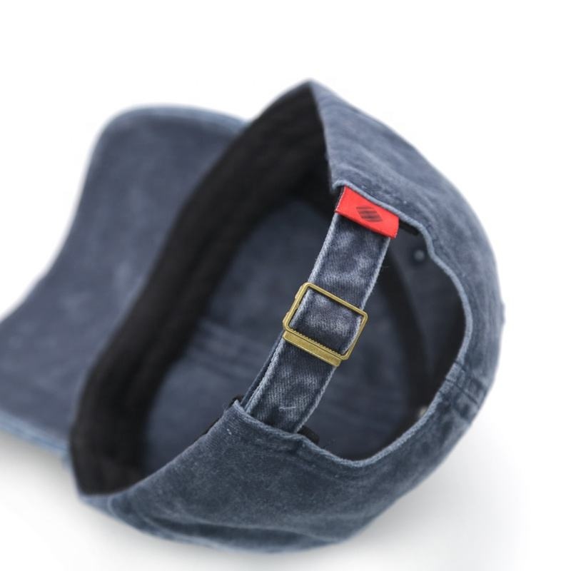 Washed Distressed Dad Hats Cap Custom LOGO - Image 3