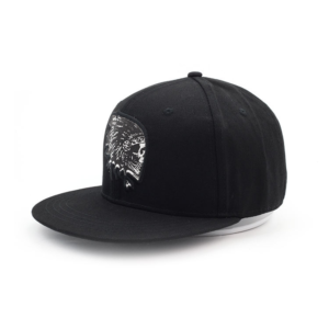 Custom 5-panel Hats Flat Brim Team Baseball Snapback Cap