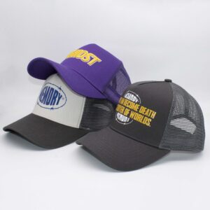 Mesh Trucker Cap 3D Embroidery 6 Panel T Will Cotton Baseball Cap